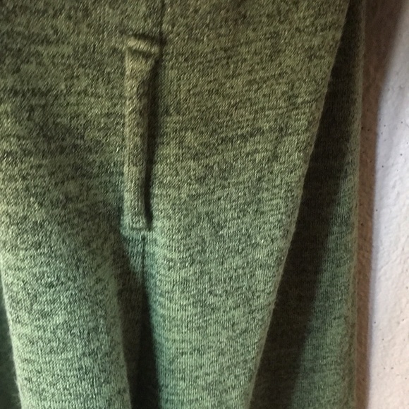 IZ Byer California White Shirt with Green Cardigan - Picture 6 of 7